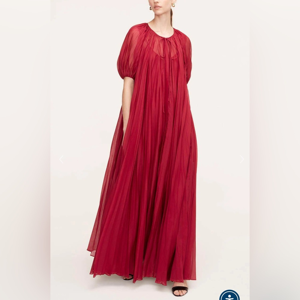 Rebecca Taylor Sunburst Pleat Dress